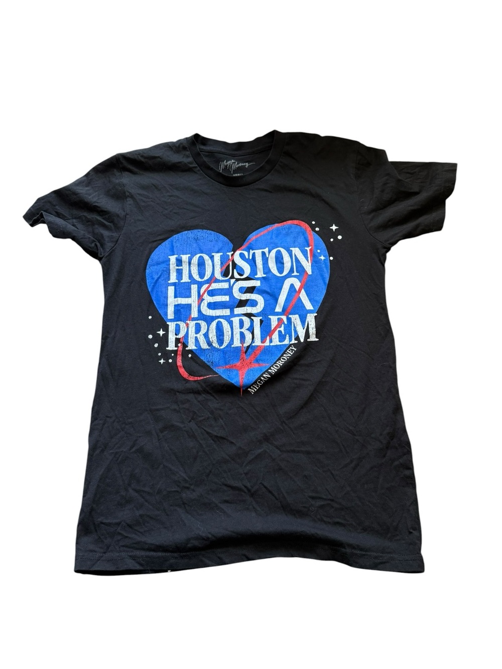 Megan Moroney Black 'Houston Has a Problem' Graphic Tee